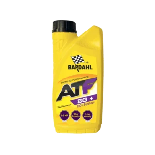 Оригінальна пляшка трансмісійної оливи Bardahl ATF 8G+ для сучасних АКПП.