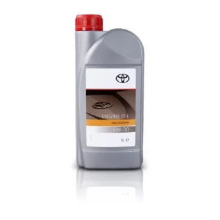 Оригінальна каністра моторної оливи Toyota Fuel Economy 5W-30 об'ємом 1 літр.